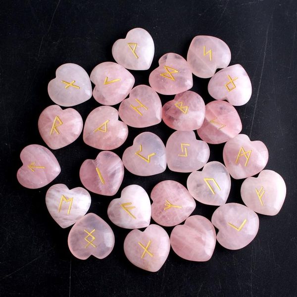 25pcs natural rose quartz heart rune mini crystal divination fortune-telling meditation reiki healing gift decor decorative objects & figuri
25pcs natural rose quartz heart rune mini crystal divination fortune-telling meditation reiki healing gift decor decorative objects & figuri