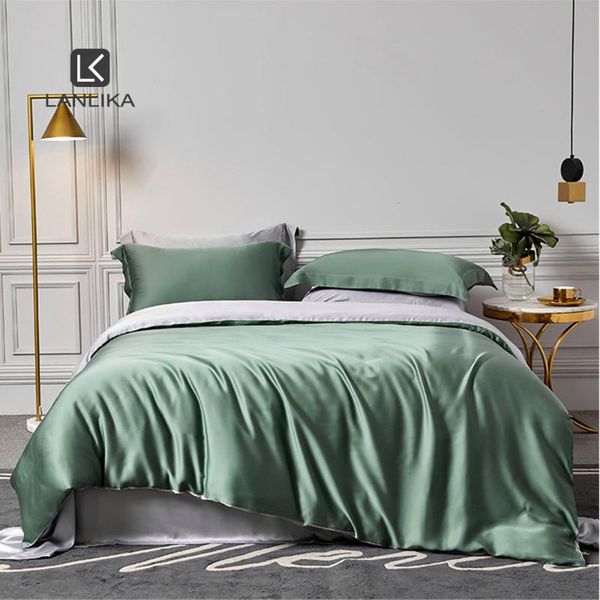 bedding sets lanlika luxury green gray 100% silk set solid color duvet cover bed sheet pillowcases quilt linen
bedding sets lanlika luxury green gray 100% silk set solid color duvet cover bed sheet pillowcases quilt linen