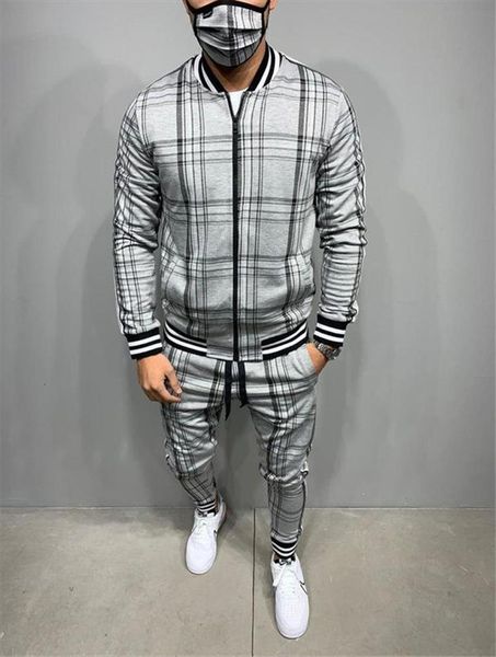 plaid printed loose suit couple men tracksuit clothes fashion grey fullset black pink faded full set, Gray
plaid printed loose suit couple men tracksuit clothes fashion grey fullset black pink faded full set, Gray