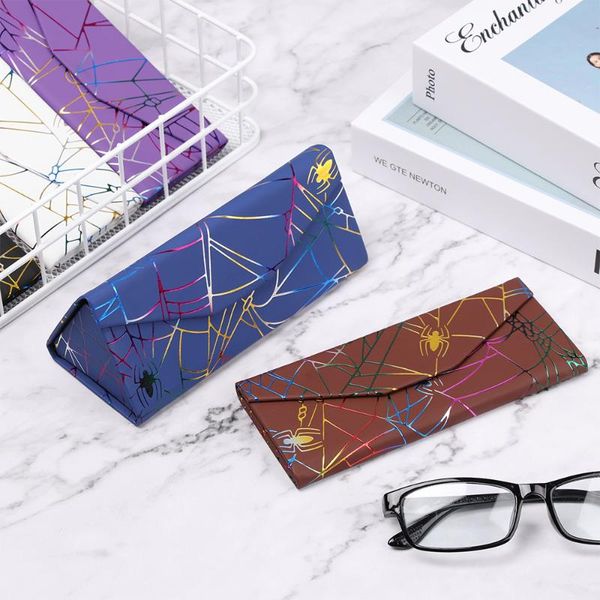other fashion accessories 1pc triangle folding glasses box spider pattern sunglasses portable pu waterproof eyeglasses case, Silver
other fashion accessories 1pc triangle folding glasses box spider pattern sunglasses portable pu waterproof eyeglasses case, Silver