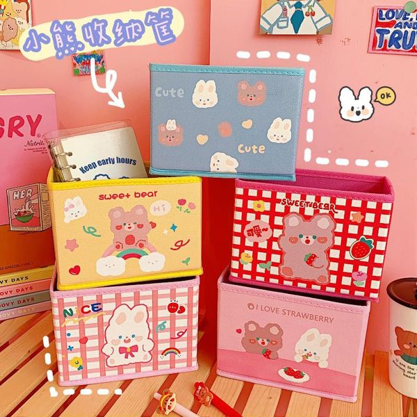 bentoy milkjoy korea fashion cartoon bear storage bag cute girls makeup room hourse jewelry pen box women cosmetic bags & cases
bentoy milkjoy korea fashion cartoon bear storage bag cute girls makeup room hourse jewelry pen box women cosmetic bags & cases
