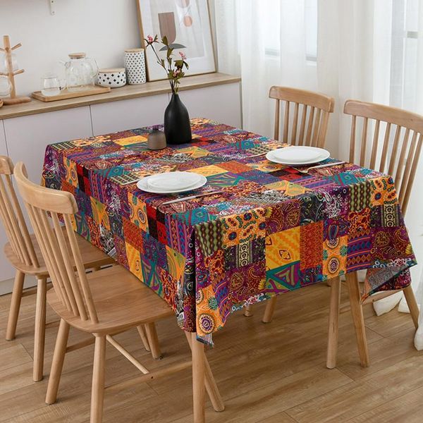 table cloth bohemian ethnic style cotton and linen tablecloth fashion color puzzle printed home coffee pendant tea pad meal
table cloth bohemian ethnic style cotton and linen tablecloth fashion color puzzle printed home coffee pendant tea pad meal