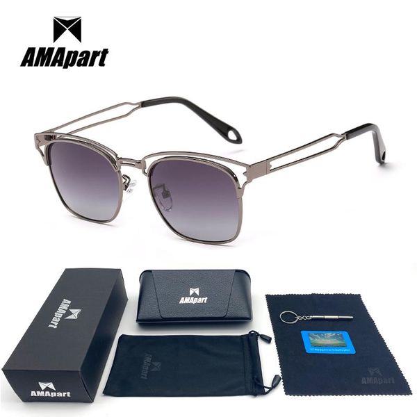 sunglasses amapart polarized for men women driving fishing sports outdoors uv400 protection anti-glare, White;black
sunglasses amapart polarized for men women driving fishing sports outdoors uv400 protection anti-glare, White;black