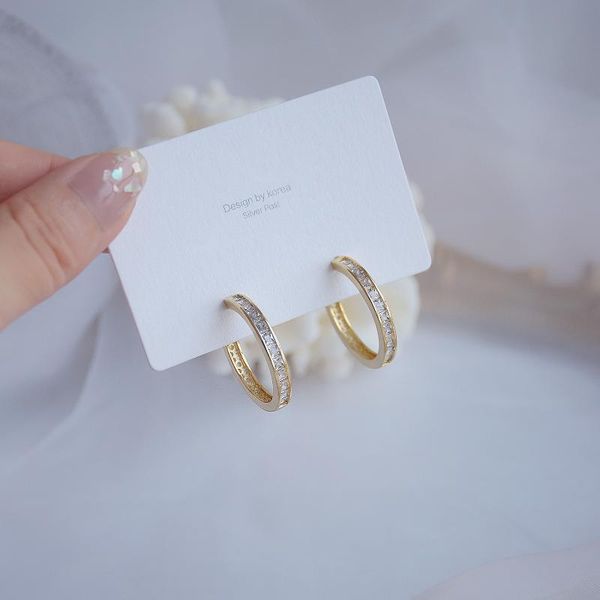 stud 14k real gold fashion jewelry round crystal exquisite simple earrings for woman holiday party elegant zircon earring, Golden;silver
stud 14k real gold fashion jewelry round crystal exquisite simple earrings for woman holiday party elegant zircon earring, Golden;silver