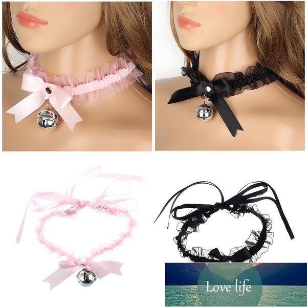 1pc gothic small bell collar choker bow knot lace collar pendant jewelry party cosplay neck gift women's fashion jewelry factory price, Golden;silver
1pc gothic small bell collar choker bow knot lace collar pendant jewelry party cosplay neck gift women's fashion jewelry factory price, Golden;silver