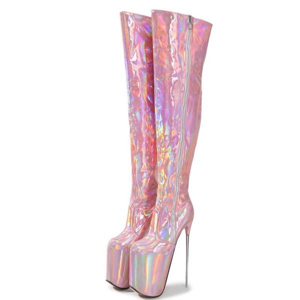 boots over the knee platform ultra 19cm high heels stripper women shoes nightclub fetish party ladies, Black
boots over the knee platform ultra 19cm high heels stripper women shoes nightclub fetish party ladies, Black