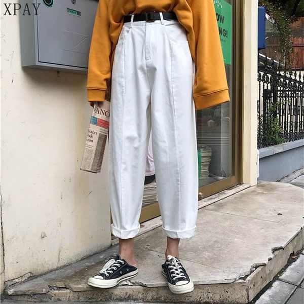 women's jeans 2021 high waist women pants streetwear loose belted female trousers vintage casual straight denim mom, Blue
women's jeans 2021 high waist women pants streetwear loose belted female trousers vintage casual straight denim mom, Blue