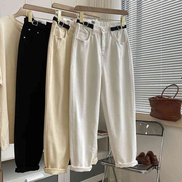 white jeans for women high waist harem jeans spring summer black women jeans streetwear beige denim pants 210515, Blue
white jeans for women high waist harem jeans spring summer black women jeans streetwear beige denim pants 210515, Blue