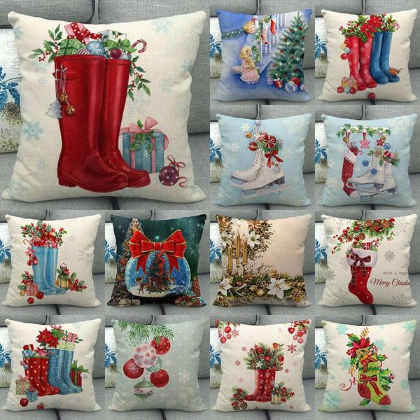 cushion/decorative pillow christmas home decor socks hat print pattern cotton linen throw cushion cover living room sofa decorative case
cushion/decorative pillow christmas home decor socks hat print pattern cotton linen throw cushion cover living room sofa decorative case