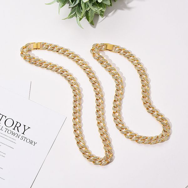 karopel iced out bling rhinestone mens gold silver miami cuban link chain necklaces diamond men's hip hop necklace 130 r2
karopel iced out bling rhinestone mens gold silver miami cuban link chain necklaces diamond men's hip hop necklace 130 r2