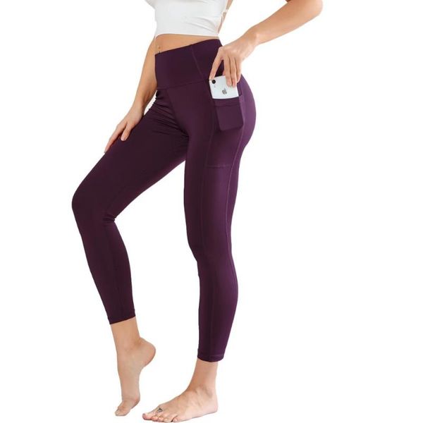 leggings workout with pocket women high waist purple yoga pants fitness gym exercise sport outfits, White;red
leggings workout with pocket women high waist purple yoga pants fitness gym exercise sport outfits, White;red