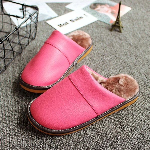 waterproof leather women slippers indoor floor flat air conditioning non-slip warm fur ladies, Black
waterproof leather women slippers indoor floor flat air conditioning non-slip warm fur ladies, Black