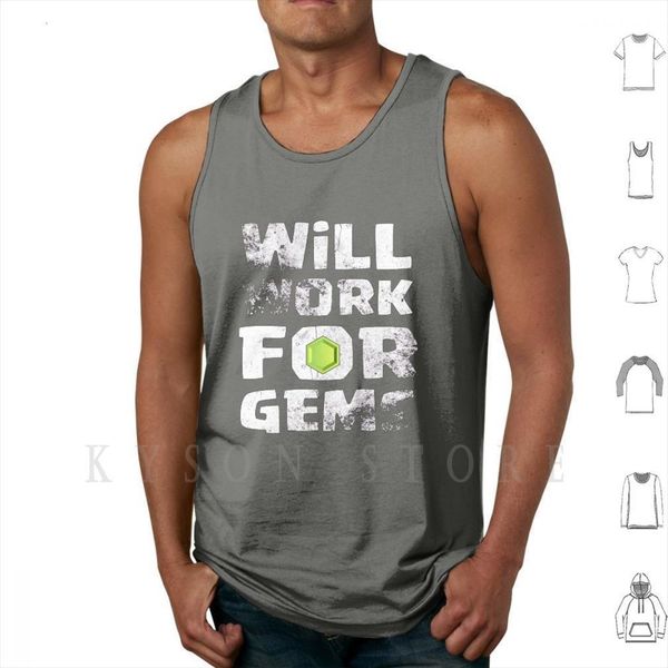 will work for gems funny tank vest sleeveless clash clans clan gifts merchandise hog rider, White;black
will work for gems funny tank vest sleeveless clash clans clan gifts merchandise hog rider, White;black