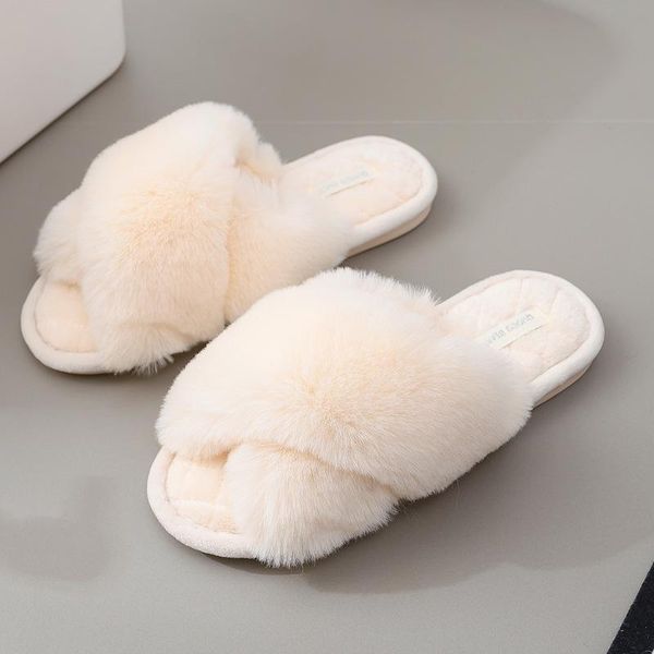 women home slippers winter faux fur fluffy bedroom house slides shoes soft female flat furry indoor warm pink vt576, Black
women home slippers winter faux fur fluffy bedroom house slides shoes soft female flat furry indoor warm pink vt576, Black