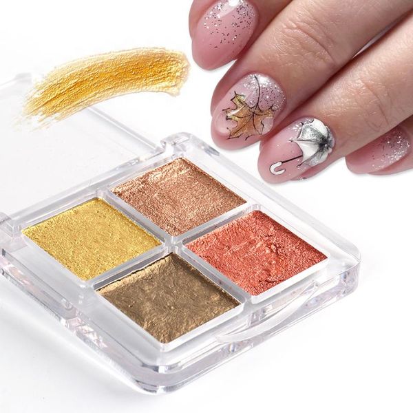 nail glitter 4color holographic solid watercolor pigment pearlscent metallic blooming for diy creative leaf flower manicure paint gl1930, Silver;gold
nail glitter 4color holographic solid watercolor pigment pearlscent metallic blooming for diy creative leaf flower manicure paint gl1930, Silver;gold
