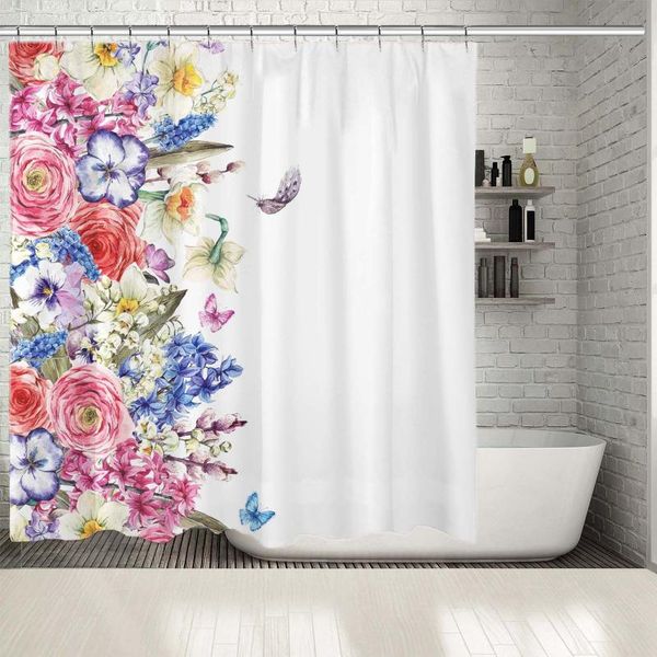 shower curtains curtain flowers hyacinths daffodils roses butterflies and feathers classic botanical watercolor art pink blue green
shower curtains curtain flowers hyacinths daffodils roses butterflies and feathers classic botanical watercolor art pink blue green