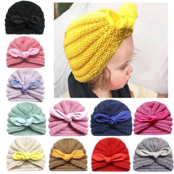 caps & hats bobora winter baby solid print bowknot elastic turban cute cotton soft bonnet knit, Yellow
caps & hats bobora winter baby solid print bowknot elastic turban cute cotton soft bonnet knit, Yellow