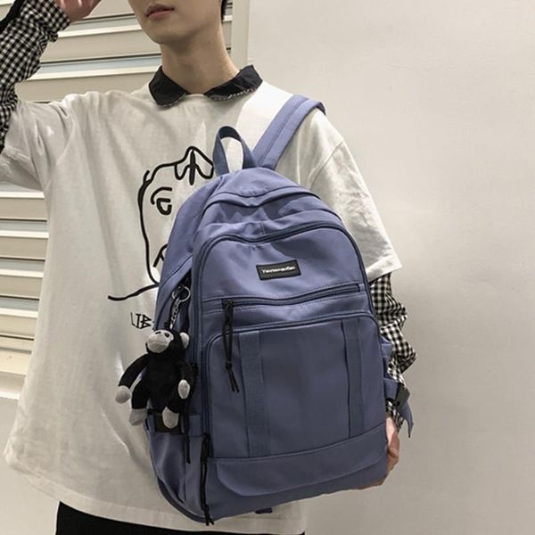 backpack teenagers large capacity school contracted pure color students schoolbag korean japanese style harajuku package fashion
backpack teenagers large capacity school contracted pure color students schoolbag korean japanese style harajuku package fashion