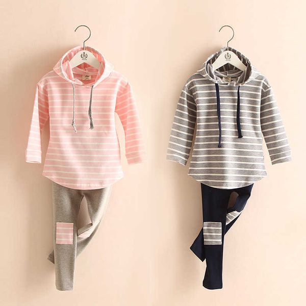 autumn spring 2 3 4 6 7 8 years striped long sleeve cotton hoodies +leggings baby kids girl 2pcs outfits clothing sets 210529, White
autumn spring 2 3 4 6 7 8 years striped long sleeve cotton hoodies +leggings baby kids girl 2pcs outfits clothing sets 210529, White