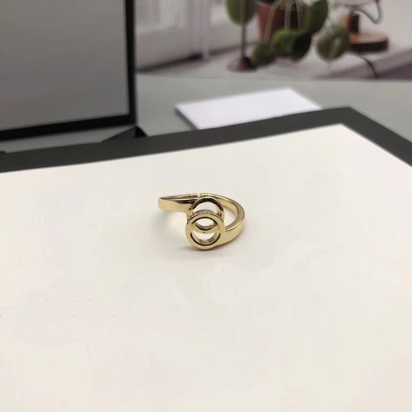 original brand designer vintage twist arm logo opening rings temperament ladies men fashion jewelry party gifts, Silver
original brand designer vintage twist arm logo opening rings temperament ladies men fashion jewelry party gifts, Silver
