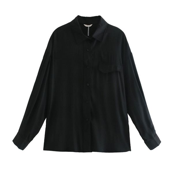 elegant black silk shirts plus size loose blouses women oversized office ladies clothes 210421, White
elegant black silk shirts plus size loose blouses women oversized office ladies clothes 210421, White
