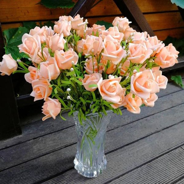 head artificial fake rose foam flower wedding party bridal bouquet home decor decorative flowers & wreaths
head artificial fake rose foam flower wedding party bridal bouquet home decor decorative flowers & wreaths