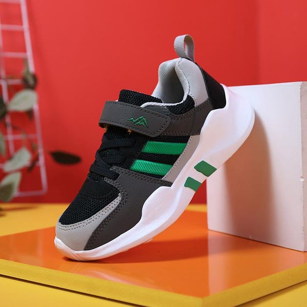 fashion sneakers comfortable soft sole mesh kids shoes casual running breathable sport, Black;red
fashion sneakers comfortable soft sole mesh kids shoes casual running breathable sport, Black;red