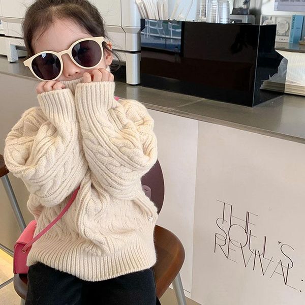 pullover 2021 autumn and winter girls' jumper children's korean version of thick woolen turtleneck bottoming shirt, Blue
pullover 2021 autumn and winter girls' jumper children's korean version of thick woolen turtleneck bottoming shirt, Blue