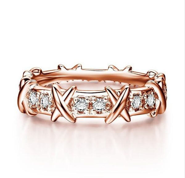 cluster rings fine jewelry silver wedding eternity band affordable 750 rose gold luxury ring female infinity, Golden;silver
cluster rings fine jewelry silver wedding eternity band affordable 750 rose gold luxury ring female infinity, Golden;silver
