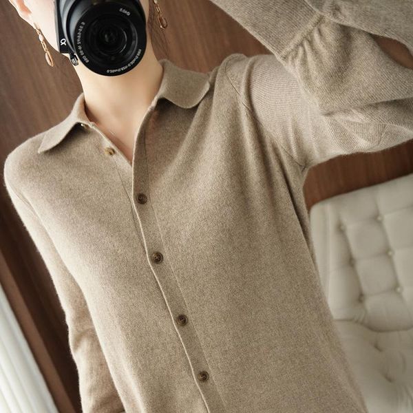 women's knits & tees 100% pure merino wool knitting jackets women knitwears fashion cardigans 2021 loose style sweaters female woolen c, White
women's knits & tees 100% pure merino wool knitting jackets women knitwears fashion cardigans 2021 loose style sweaters female woolen c, White