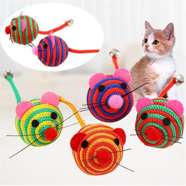 cat toys 1pc supplies lovely stripe nylon rope round ball mouse long tail bell pet bite play toy training
cat toys 1pc supplies lovely stripe nylon rope round ball mouse long tail bell pet bite play toy training