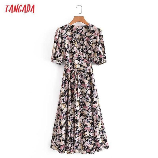 tangada fashion women flowers print shirt dress half sleeve office ladies long dress with slash 3a22 210609, Black;gray
tangada fashion women flowers print shirt dress half sleeve office ladies long dress with slash 3a22 210609, Black;gray