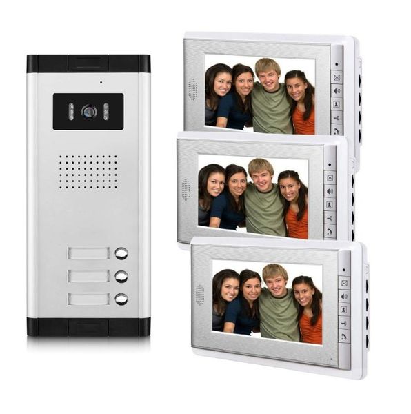 video door phones 2/3/4 units apartment phone intercom system doorbell kit for 2-4 apartments house 1 camera monitor
video door phones 2/3/4 units apartment phone intercom system doorbell kit for 2-4 apartments house 1 camera monitor