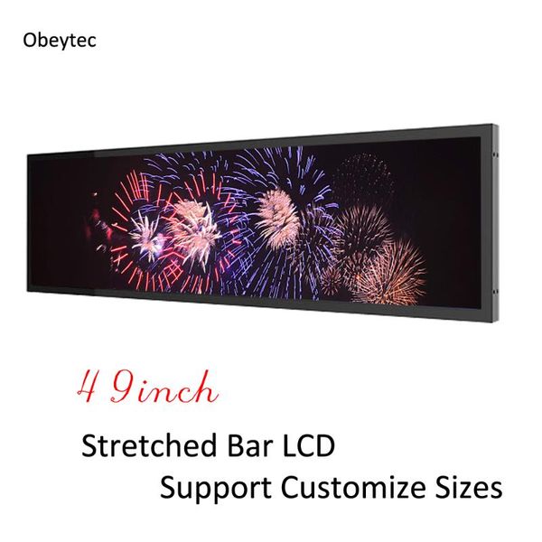 monitors 2021 obeycrop super recommand bar lcd display 49 " , android 1+8g, view area 520*520 mm, 1920*523 fhd
monitors 2021 obeycrop super recommand bar lcd display 49 " , android 1+8g, view area 520*520 mm, 1920*523 fhd