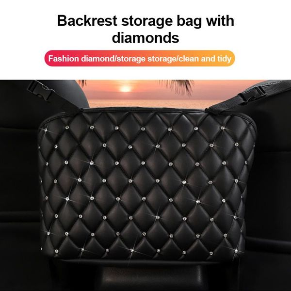 car organizer crystal rhinestone handbag holder seat side storage mesh leather bag for packaging
car organizer crystal rhinestone handbag holder seat side storage mesh leather bag for packaging