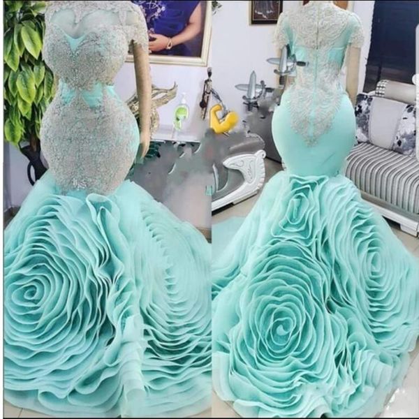 party dresses mermaid evening scoop neck plus size 3d lace appliques formal gown women, White;black
party dresses mermaid evening scoop neck plus size 3d lace appliques formal gown women, White;black