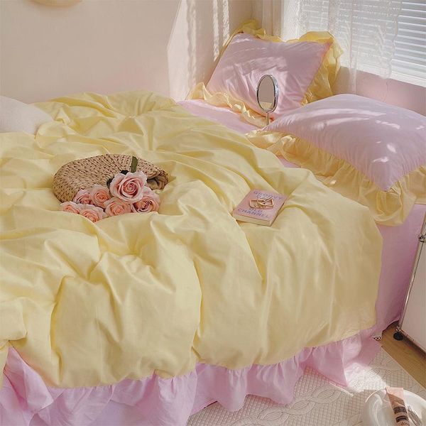 bedding sets kawaii set for home cotton twin full size solid color simple fitted double bedsheet pillowcase bedroom duvet cover
bedding sets kawaii set for home cotton twin full size solid color simple fitted double bedsheet pillowcase bedroom duvet cover