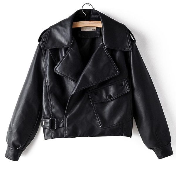 women's jackets autumn excellent leather jacket women motorcycle biker red coat turndown collar loose streetwear black short, Black;brown
women's jackets autumn excellent leather jacket women motorcycle biker red coat turndown collar loose streetwear black short, Black;brown