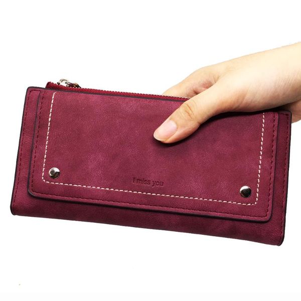 wallets fashion women wallet 2021 pu leather long female solid colors coin purse phone pocket carteira feminina, Red;black
wallets fashion women wallet 2021 pu leather long female solid colors coin purse phone pocket carteira feminina, Red;black