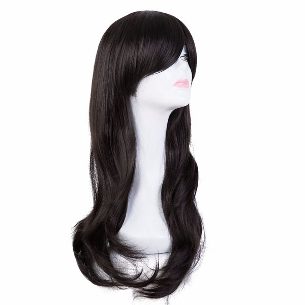 costume accessories black halloween wig fei-show synthetic heat resistant long wavy oblique bangs women carnival party cosplay salon hairpie, Silver
costume accessories black halloween wig fei-show synthetic heat resistant long wavy oblique bangs women carnival party cosplay salon hairpie, Silver