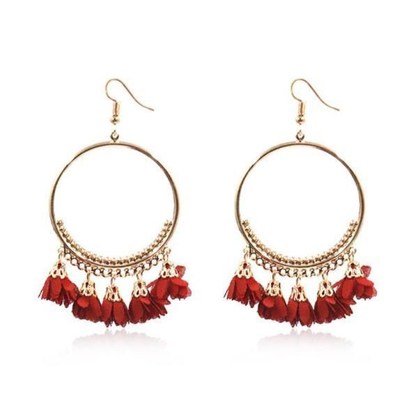 fashion cloth flower long fringe dangle earring bohemia handmade tassel drop earrings women charm party wedding jewelry gift, Silver
fashion cloth flower long fringe dangle earring bohemia handmade tassel drop earrings women charm party wedding jewelry gift, Silver
