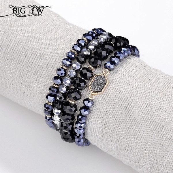 charm bracelets big j.w 4 pcs/set six-tone bohemia hexagon natural stone beads glass crystal strand set for women, Golden;silver
charm bracelets big j.w 4 pcs/set six-tone bohemia hexagon natural stone beads glass crystal strand set for women, Golden;silver