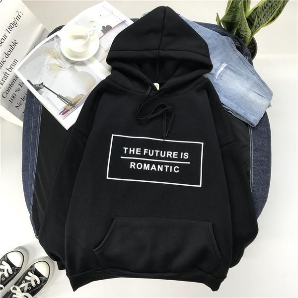 women's hoodies & sweatshirts harajuku the future is romantic letters sweatshirt printed casual and comfortable wild kawaii pullover, Black
women's hoodies & sweatshirts harajuku the future is romantic letters sweatshirt printed casual and comfortable wild kawaii pullover, Black
