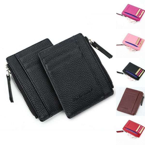 card holders women holder fashion pu leather metal automatic money cash clip mini wallet id, Brown;gray
card holders women holder fashion pu leather metal automatic money cash clip mini wallet id, Brown;gray