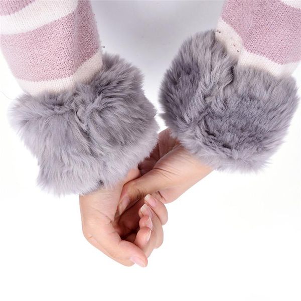 fingerless gloves oversleeve faux windproof fur arm bracelet wristbands sleeves women winter wrist warmer, Blue;gray
fingerless gloves oversleeve faux windproof fur arm bracelet wristbands sleeves women winter wrist warmer, Blue;gray