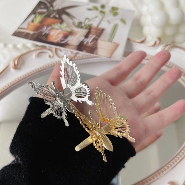 hair clips & barrettes fashionable butterfly women's hairpin side clip headdress metal duckbill fashion accessories exquisite gift whol, Golden;silver
hair clips & barrettes fashionable butterfly women's hairpin side clip headdress metal duckbill fashion accessories exquisite gift whol, Golden;silver