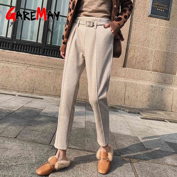 harem women's classic pants high waisted vintage wool elegant office female loose trousers casual warm winter for women 210428, Black;white
harem women's classic pants high waisted vintage wool elegant office female loose trousers casual warm winter for women 210428, Black;white