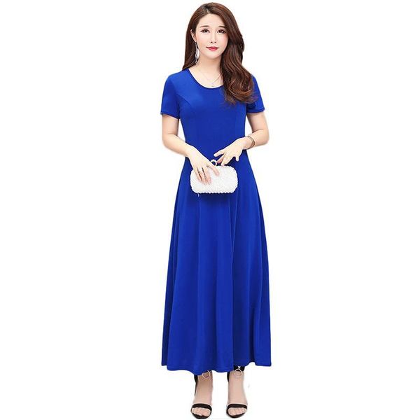 casual dresses women 2021 fashion spring summer solid slim short sleeve female pleated big swing long dress simple vestidos r87, Black;gray
casual dresses women 2021 fashion spring summer solid slim short sleeve female pleated big swing long dress simple vestidos r87, Black;gray