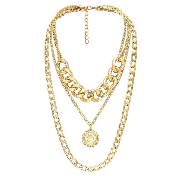 chains chunky gold necklace lock for women sequins multilayer female party jewelry coin curb chain layering silver
chains chunky gold necklace lock for women sequins multilayer female party jewelry coin curb chain layering silver