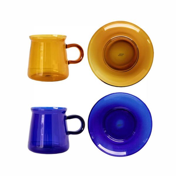 blue and orange transparent cup saucer creative heat-resistant high borosilicate glass water cups coffee mug dessert wine glasses
blue and orange transparent cup saucer creative heat-resistant high borosilicate glass water cups coffee mug dessert wine glasses